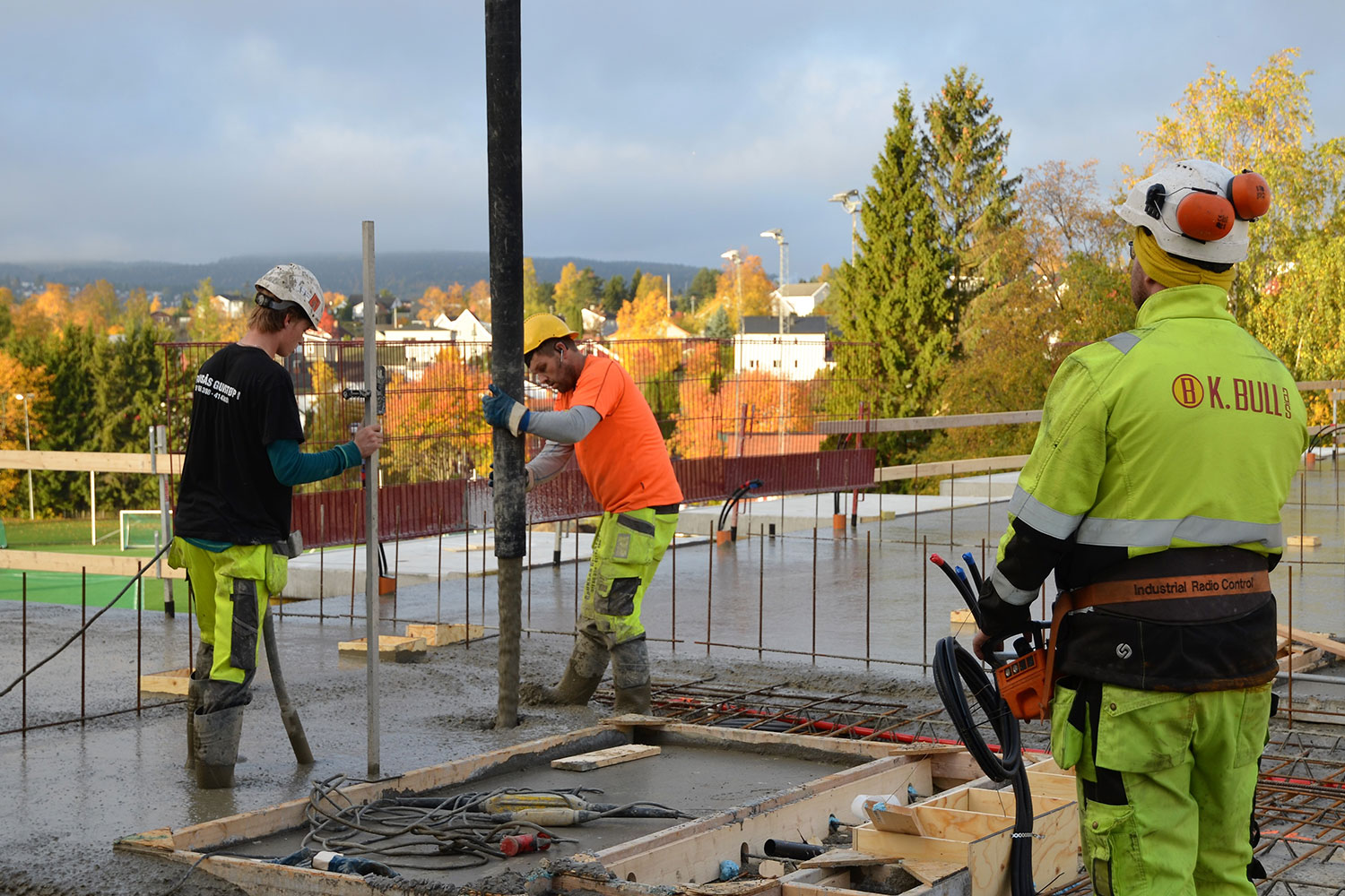 Betongpumping