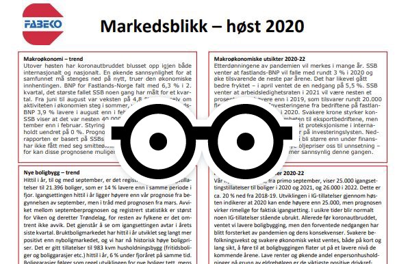 Markedsprognose november 2020