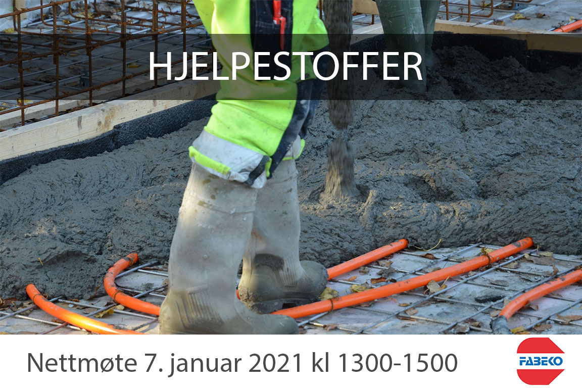 Hjelpestoffer betong